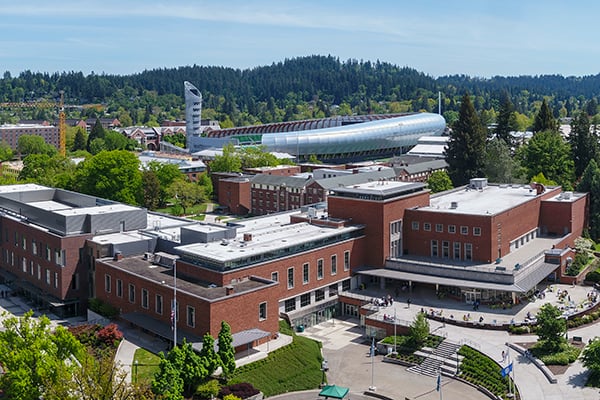 Buildings on campus