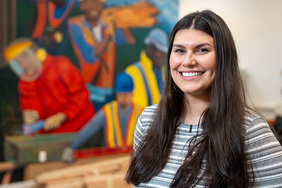 headshot of femme student