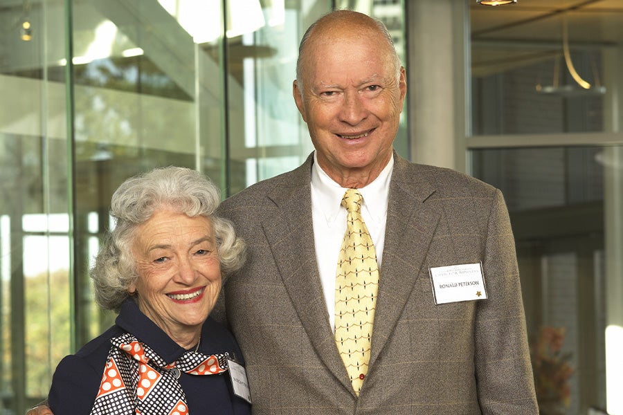 Patricia and Ron Peterson