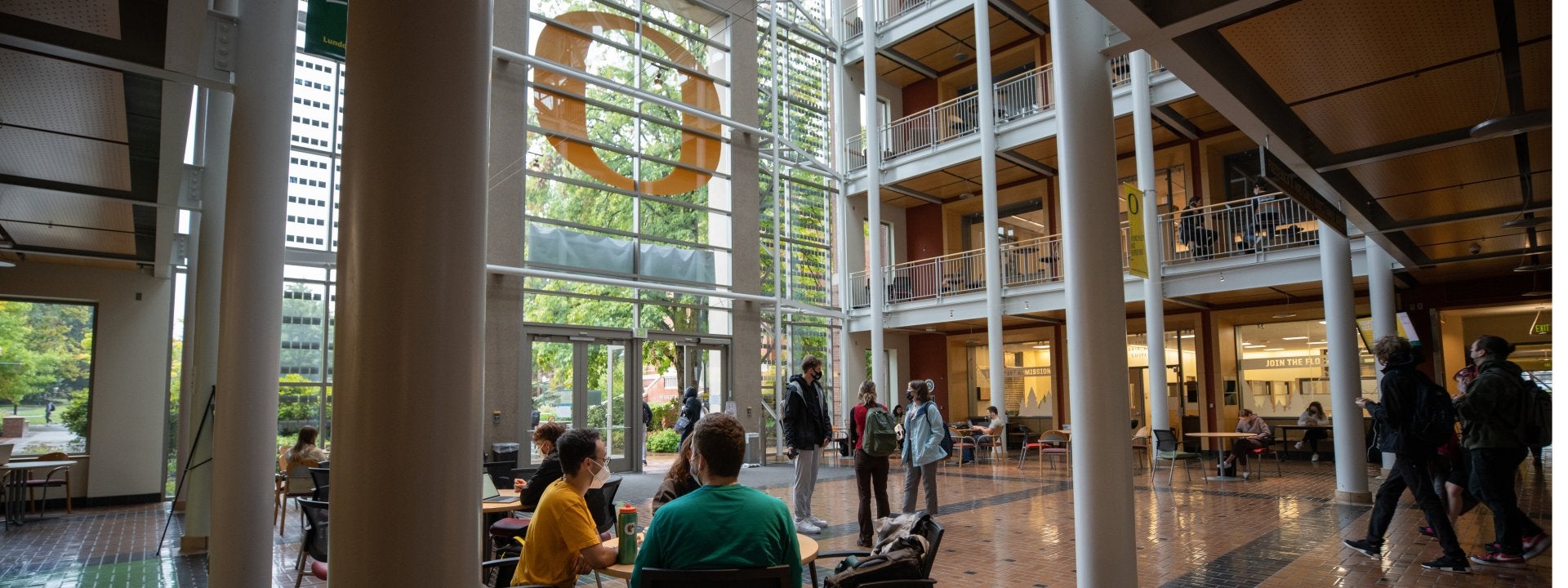 students in the college of business 
