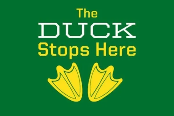 The Duck Stops Here Logo