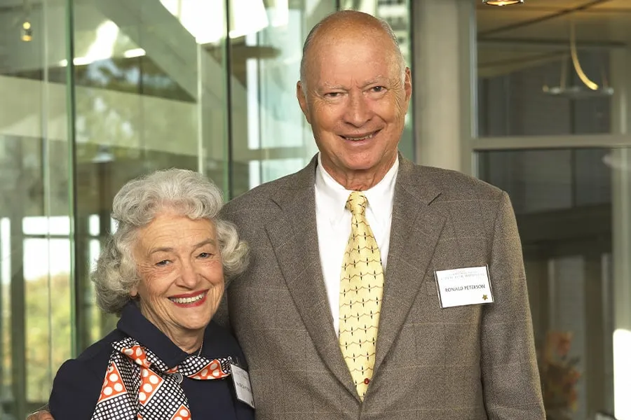 Patricia and Ron Peterson