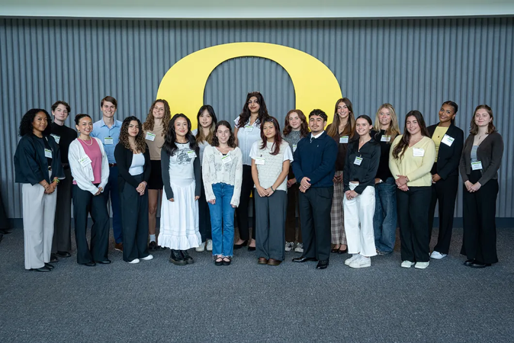 Group photo of Portland interns