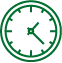 Clock Icon Green